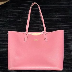 Reversible COACH PURSE with Roses